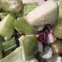 Waldorf salad  at Hermans in Stockholm