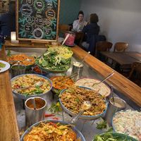Salads/cold dishes   at Hermans in Stockholm