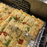 Samosas   at Hermans in Stockholm