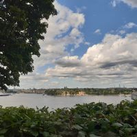 View of Stockholm at Hermans in Stockholm