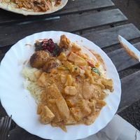 Dishes from Buffet at Hermans in Stockholm