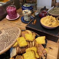Bread  at Hermans in Stockholm