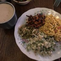 Mix of salads  at Hermans in Stockholm
