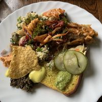 So many tasty options!   at Hermans in Stockholm