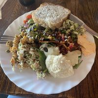 Buffet style  at Hermans in Stockholm