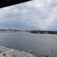 A meal with a view   at Hermans in Stockholm