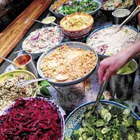 Buffet (part 3) at Hermans in Stockholm