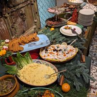 Julbord at Hermans in Stockholm