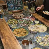 So much good stuff   at Hermans in Stockholm