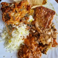 Not the prettiest of photos, but the food was very tasty. at Hermans in Stockholm