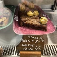 SO good and both vegan and gluten free   at Hermans in Stockholm