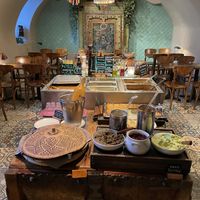 Buffet  at Hermans in Stockholm