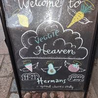 Heerlijk gegeten,  prachtige plek. at Hermans in Stockholm