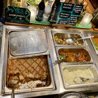 Lasagna, (not just) rice, potatoes, …  at Hermans in Stockholm