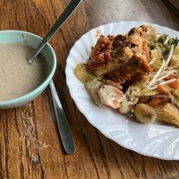 buffet   at Hermans in Stockholm