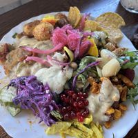 Buffet plate  at Hermans in Stockholm