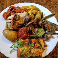 Mix of everything at Hermans in Stockholm