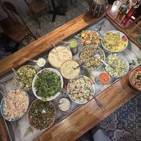 Buffet   at Hermans in Stockholm