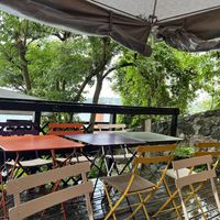 Amazing location, excellent foodd  at Hermans in Stockholm