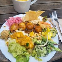 The food at Hermans in Stockholm