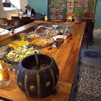 Buffé at Hermans in Stockholm