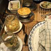 Buffet at Hermans in Stockholm