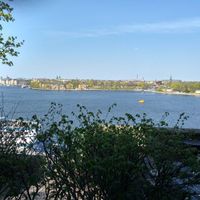 View from the window at Hermans in Stockholm