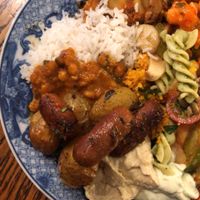 Buffet plate  at Hermans in Stockholm