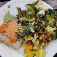 Food at Hermans in Stockholm