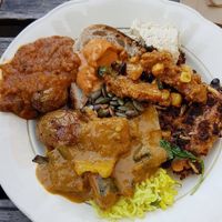 Food at Hermans in Stockholm