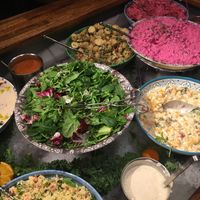 Xmas buffet at Hermans in Stockholm