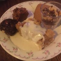 Desserts  at Hermans in Stockholm