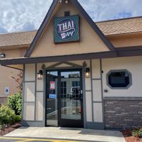 Entrance to good food  at Thai Love NY in Syracuse