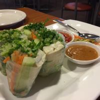 Summer Roll with tofu! at Thai Love NY in Syracuse