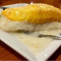 Mango sticky rice! Don’t leave without it! at Thai Love NY in Syracuse