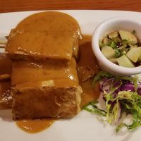 Tofu satay at Thai Love NY in Syracuse