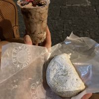 Tiramisu and Limon sweet at Milkaway in Naples