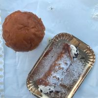 Babà napolitano and cannolo  at Milkaway in Naples