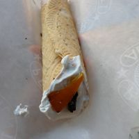 Traditional style cannoli, filled with a superb homemade cream and chocolate chunks at Milkaway in Naples