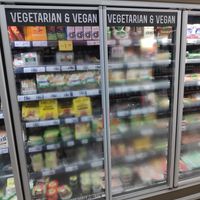 Vegan & Vegetarian section at Eroski - Center in 