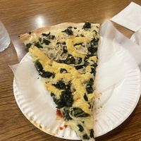 Vegan Alfredo Pizzaa  at NY Pizza Suprema in New York City