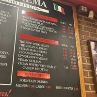 Vegane optionen  at NY Pizza Suprema in New York City