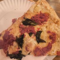 Vegan margherita at NY Pizza Suprema in New York City