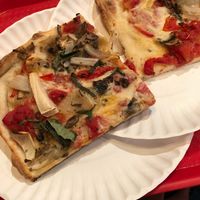 Grandma vegan at NY Pizza Suprema in New York City