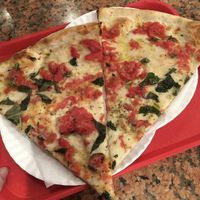 Love the cheese they use! at NY Pizza Suprema in New York City