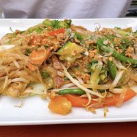 noodle dish at Good Morning Vietnam Vegan in Berlin