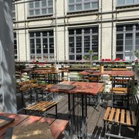 Outdoor Seating at Good Morning Vietnam Vegan in Berlin