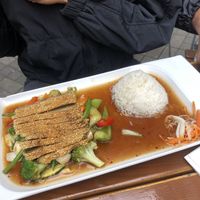 Vegan duck with tamarind sauce   at Good Morning Vietnam Vegan in Berlin