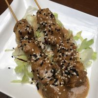 Peanut satay  at Good Morning Vietnam Vegan in Berlin