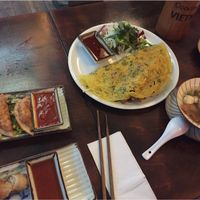 Nice pairing of starters and dips. at Good Morning Vietnam Vegan in Berlin